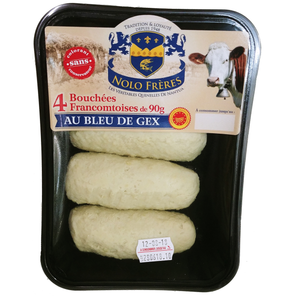 Quenelles de Nantua au bleu de Gex  - 1