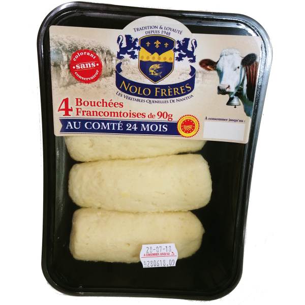 Quenelles de Nantua au Comté 24 mois  - 1