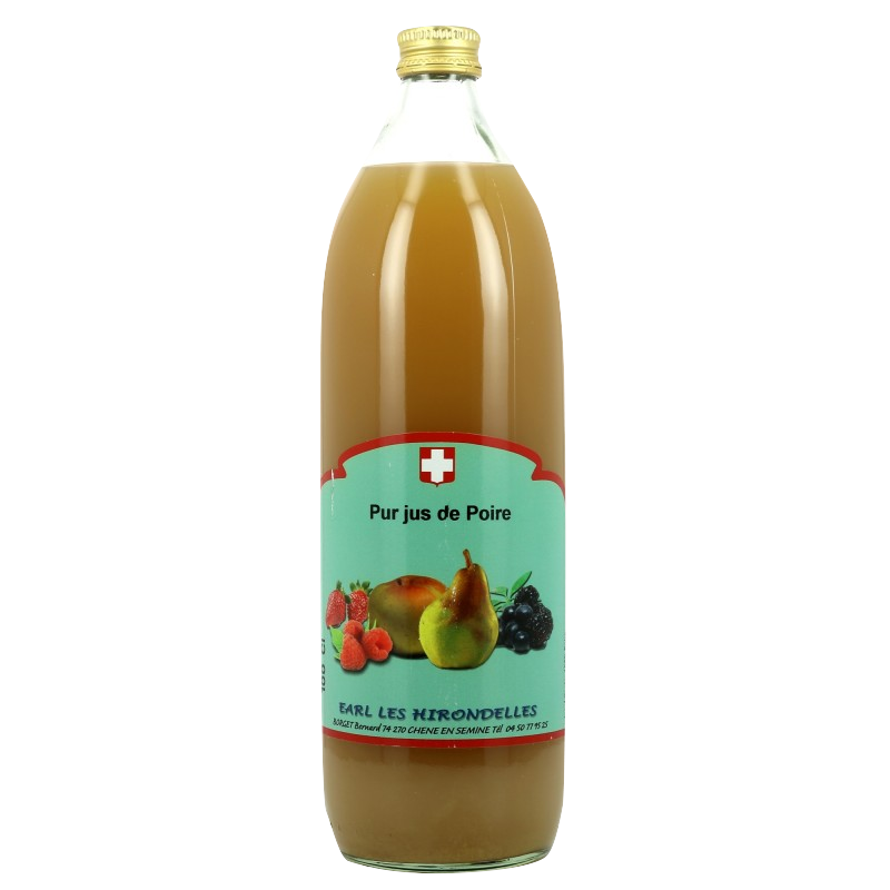 Pur jus de fruits artisanal de Savoie - Poire  - 1
