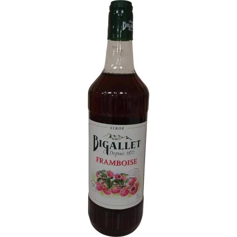 Sirop de framboise Bigallet - 1 L