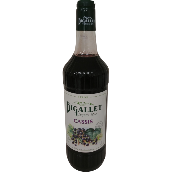 Sirop de cassis Bigallet - 1 L
