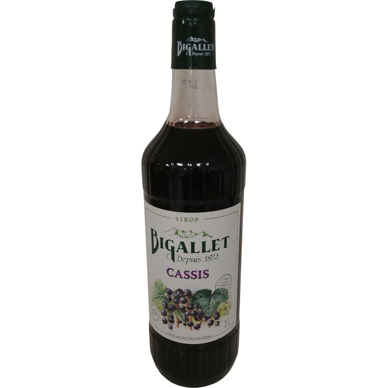 Sirop de cassis Bigallet - 1 L