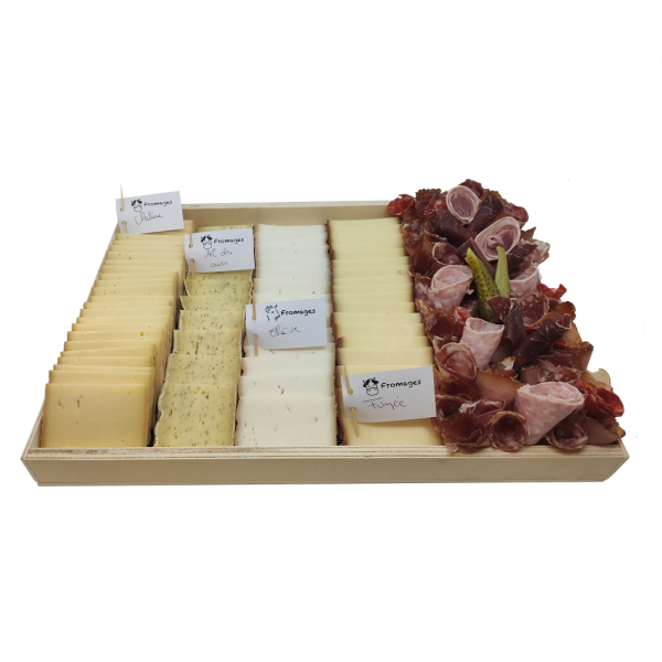 plateau raclette et charcuterie