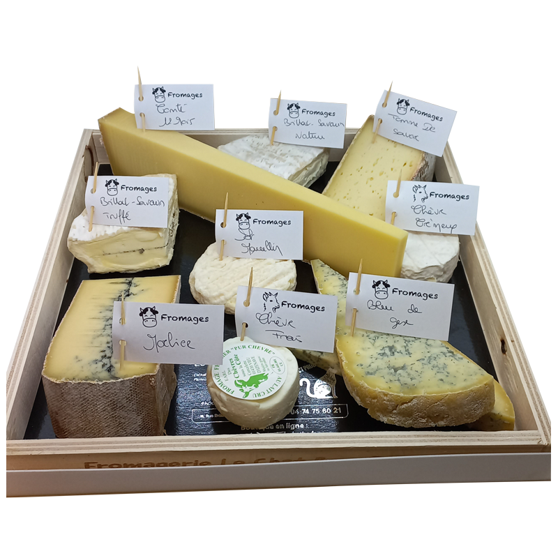 Plateau la ronde des fromages Le Chat-Bo - 1