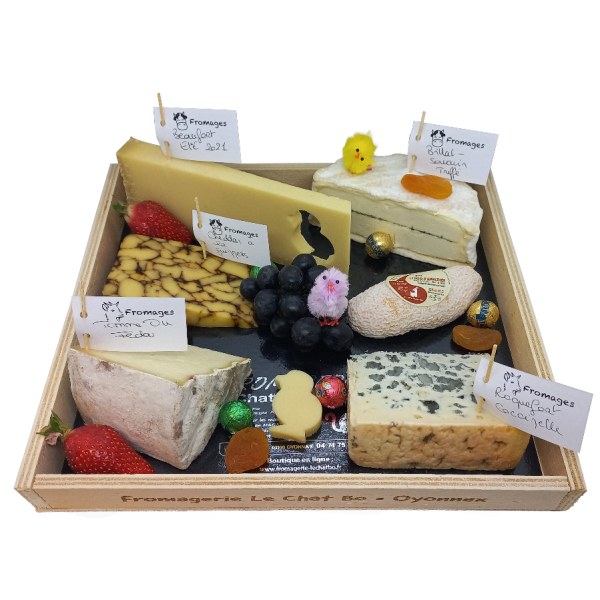 Plateau de fromages Pâques