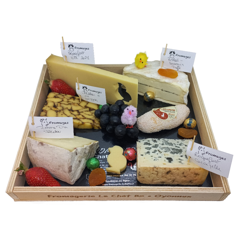 Plateau de fromages Pâques