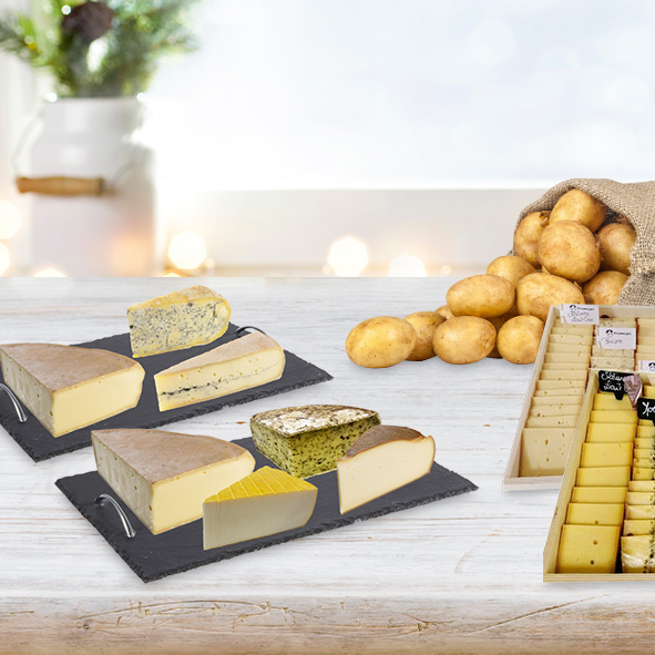plateaux de raclette